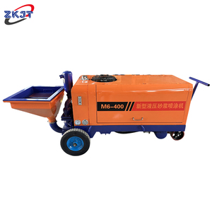 Diesel-Spritzbetonmaschine für Gebäudeauflagen, tragbarer Luftkompressor, Zementmörtel-Spritzmaschine - Product Image 4