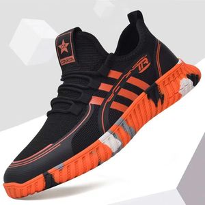 红岩薄款网布运动鞋休闲风格透气跑鞋 - Product Image 3