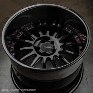 Jantes et pneus forgés JDM 3 pièces BALANCE 2 pour voitures de tourisme Kranze Nissan GTR R32 Skyline S14 Supra Silvia 370Z 240sx - Product Image 5