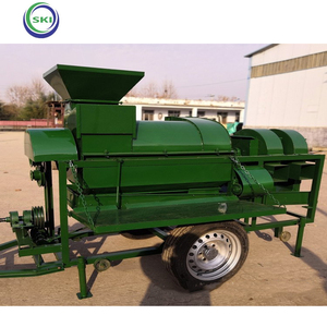 Machine à éplucher entièrement automatique pour le maïs domestique multi-batteuse à grande échelle, le soja, le sorgho, le colza, le millet et le riz - Product Image 2