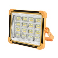 Projecteur LED Solaire Extérieur IP66 Haute Puissance Ultra-lumineux Étanche Portable Multi-vitesses Réglable à Détection Tactile - Offre Spéciale