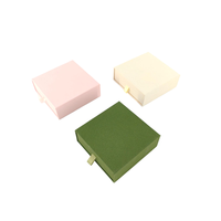 Boîte de rangement en carton personnalisée de luxe professionnelle avec logo, sac pochette élégant, boîte à bijoux avec tiroir, lamination mate en éponge