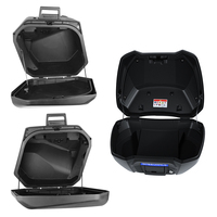 Soporte para Maletas Laterales de 50L, 33L y 26L, para Motocicleta Honda XADV750, Juego de Tres Maletas Laterales y Maleta Trasera