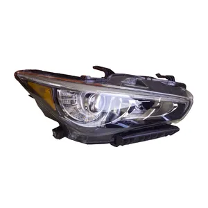 Venta al por mayor de fábrica, luces de circulación diurna, faros Led para coche OE 26060-4HB0B 26061-4HB0B para Infiniti Q50 2014-2017 12V Imagen 27