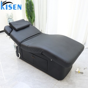 KISEN Lash <b>Bed</b> Modern Luxurious 4 Motors Adjustable Salon Shop Spa Treatment Electric Massage Table Facial Cosmetic Beauty <b>Bed</b> - Product Image 2