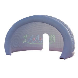 Tienda de media cúpula inflable Dj LED, tienda <span class=keywords><strong>Luna</strong></span> inflable para fiestas y eventos promocionales, media cúpula inflable - Product Image 2