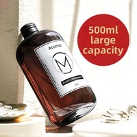 Diffuseurs à roseaux en verre écologiques longue durée sans flamme, avec recharge liquide d'aromathérapie en spray pour la maison, l'hôtel et l'intérieur