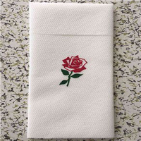 Serviettes en papier Airlaid jetables Kraft pour fabricants, vente en gros, couverts en lin, serviettes de table Airlaid personnalisées
