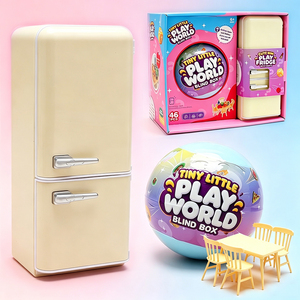 Mini Frigorifero Luminoso per Giochi di Ruolo con Sfera Misteriosa, Meraviglie Infantili, Divertenti Giocattoli Fai-da-Te, Set da Collezione Carino e Trendy - Product Image 3