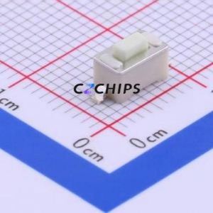 TSA363G43-250 Tactile Switch SMD,6x3.5mm Switch Single Pole Single Throw Rectangle Button 2.5N Vertical Mount - Product Image 1