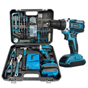 Perceuse-visseuse professionnelle sans fil multifonctionnelle rechargeable au lithium <span class=keywords><strong>Tournevis</strong></span> électrique Outils industriels de - Product Image 1