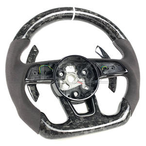 2020 2021 2022 <span class=keywords><strong>2023</strong></span> para <span class=keywords><strong>Audi</strong></span> <span class=keywords><strong>A3</strong></span> RS3 A4 RS4 A5 RS5 cuero forjado fibra de carbono volante paletas de cambio accesorios de coche - Product Image 2