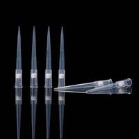 Embouts filtrants jetables de laboratoire stériles universels jaune bleu clair 10ul 100ul 200ul 1000ul Micro Pipette