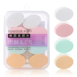 Lameila 8pcs Wholesale Make Up Powder Puff Custom Logo Mixed Shape Cosmetic Puff BB Cream Powder Puff Makeup Sponge Set A79935