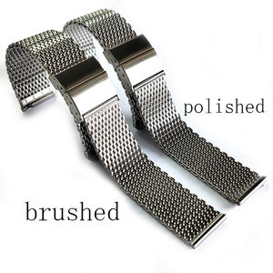 Nouveauté 20mm 22mm maille Milan boucle magnétique métal acier inoxydable <span class=keywords><strong>bracelet</strong></span> de montre <span class=keywords><strong>bracelet</strong></span> de montre chaîne - Product Image 2