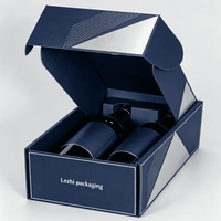 Emballage personnalisé en carton pour coffret de shampoing, impression élégante, emballage en papier pour cosmétiques et essences, boîte de shampoing