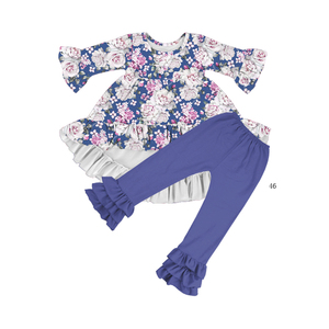 Ensembles de vêtements pour petites filles de 1 an, vente en gros, vêtements à la <span class=keywords><strong>mode</strong></span> pour petites filles, pour enfants de 5 ans, - Product Image 4