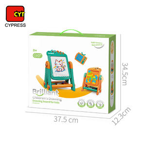 热销儿童双面画板玩具教育卡通鹿积木趣味流行涂鸦绘画玩具 - Product Image 6