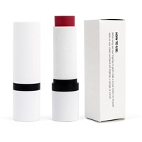 Benutzer definiertes Logo Low MOQ Spot Creme Private Label Erröten mit Pinsel Weiß Verpackung Wange Tönung Kosmetik Makeup Blush Stick