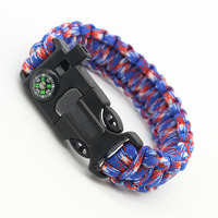 Climbing Rope Bracelet Buckles with Knife