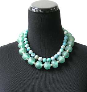 Bling collar mujeres rondelle collar bar BIE collar mujeres - Product Image 2