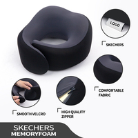 Oreiller ergonomique en U pour le cou, nouveau soutien latéral profilé en mousse à mémoire de forme, léger et portable pour les voyages, le bureau et le sommeil
