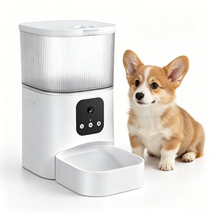 Vibration Resistant <b>Automatic</b> Pet Feeder Automatische Voerbak Firm Base Smart Pet Feeder Long Working Time Pet Food <b>Dispenser</b> - Product Image 1