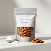 Sachets personnalisés OEM pour snacks, sacs d'emballage refermables à fermeture éclair, imprimés, de qualité alimentaire pour noix, biscuits, chocolat, haricots, fournisseur de snacks