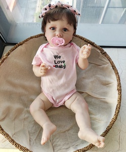 R & B Дешевые Высококачественные 22-дюймовые мини-реалистичные виниловые силиконовые куклы Reborn для девочек подарок - Product Image 6