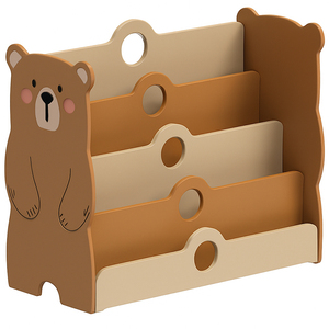 Eduland hiện đại bằng gỗ gấu đồ nội thất trẻ em đặt kệ sách lưu trữ an toàn tổ chức Montessori <span class=keywords><strong>Toddler</strong></span> phòng khách trẻ em phòng - Product Image 3