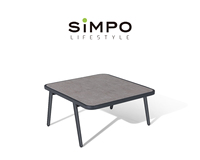 SIMPOLIFESTYLE Ensemble de canapés 2 places de qualité supérieure pour l'extérieur, résistant aux intempéries, pour salon, cour, jardin, hôtel