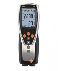 Instrumento de Medición de Temperatura de 3 Canales Testo 735-1 Original y Auténtico Alemán - Product Image 1