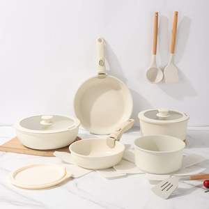 Juego <span class=keywords><strong>de</strong></span> Utensilios <span class=keywords><strong>de</strong></span> Cocina con Mango Desmontable, Sartén y Cacerola Antiadherentes, Ollas <span class=keywords><strong>de</strong></span> Aluminio, Juegos <span class=keywords><strong>de</strong></span> Cocina con Revestimiento Cerámico y <span class=keywords><strong>Granito</strong></span> Antiadherente - Product Image 3