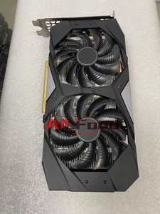 Tarjeta gráfica GeForce GTX 1660 Ti de 6GB y 192 bits con ventilador, GPU usada para computadora de escritorio. - Product Image 2