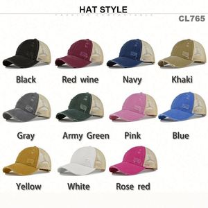 หมวกเบสบอลแบบ Trucker ปักลาย 3 มิติ แบบ OEM สั่งทำพิเศษ พร้อมตาข่าย หมวกทรง Dad แบบทำเก่า หมวกเบสบอลแบบ Trucker พร้อมตาข่าย - Product Image 2