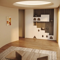 Armoire pour animaux de compagnie en bois massif, design moderne, écologique, couleur personnalisée, pour chambre à coucher, meubles de maison