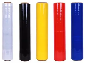 Wholesale Soft Moisture Proof Waterproof Shipping <b>Shrink</b> Packaging Color <b>Plastic</b> Film Rolls Casting for Wrapping Pallets - Product Image 3