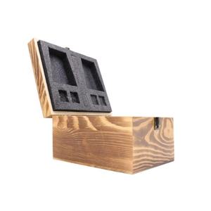 Caja de embalaje de madera para hombre, juego de regalo, vasos de whisky de madera rectangulares y caja de piedra para padrino, cumpleaños, <span class=keywords><strong>novio</strong></span> o padre - Product Image 5