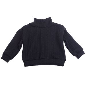Custom Logo Little Baby <b>Top</b> High Collar Wool Pullover Tracksuit for Boys and Girls Soft Babys Tank <b>Top</b> Design - Product Image 2