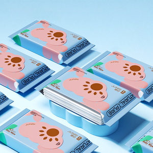 Junri ผ้าเช็ดทำความสะอาดในครัวเรือนแบบหนาไม่ทอแพ็ค10แผ่น19x14ซม. สำหรับเด็กทารก - Product Image 2