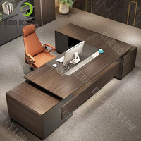 Chaise de bureau moderne dernière table de bureau de direction conçoit des meubles meubles de bureau commercial pour la société