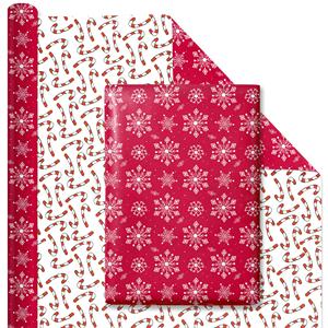 Factory Direct Sale Custom Set Solid Printed Christmas Wrapping <b>Paper</b> <b>Roll</b> for Daily Birthday & Wedding Gift Wrap - Product Image 1