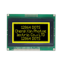 Écran LCD STN 128*64, module d'affichage graphique matriciel, interface parallèle 8 bits, 93*70*12.5mm LCM pour kit électronique CATV