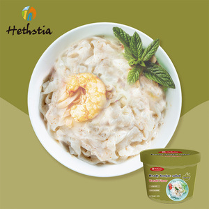 Ít calo không đường GMO miễn phí sẵn sàng để ăn mì Konjac sẵn sàng salad với hương vị wasabi - Product Image 1