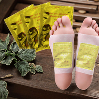 Une variété d'onguents médicinaux à base de plantes, doux et régulateurs du corps, et de patchs pour les pieds pour une absorption optimale des nutriments la nuit