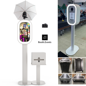 Guac Photo Booth Hauteur de la caméra réglable iPad Photobooth Shell Caméra Machine <span class=keywords><strong>Selfie</strong></span> Kiosque Station Selfi E Photo Booth Machine - Product Image 1