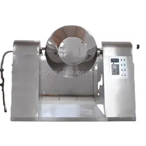New 1000L Double Cone SUS316L Vacuum Rotary Dryer Steam Generator Condenser Energy Saving Food Processing Manufacturing Plants