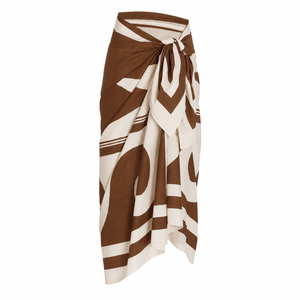 Pareo <span class=keywords><strong>de</strong></span> Playa con Diseño Personalizado <span class=keywords><strong>de</strong></span> Hawái y Tahití, 100% Rayón, Sarong para Playa - Product Image 1