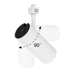 ETL 3000K/4000K/5000K regulable Shope Led Track Light negro - Product Image 5