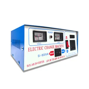 12V 24V 220V Dc ל-ac ממיר 500W 1000 ואט 1500Kva 2Kw 3Kw שמש כוח טהור סינוס גל מהפך לרכב Rv בית מערכת שמש